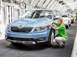 Стартовало производство новой Skoda Octavia Scout
