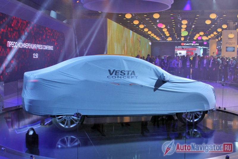 Lada Vesta до дебюта