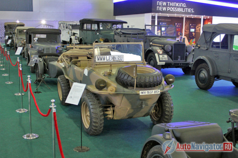 Вот машина-анфибия Volkswagen Schwimmwagen Kdf-166 1942 года