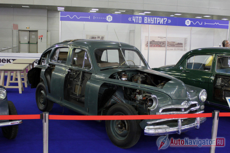 ГАЗ-М20 «Победа» в разрезе