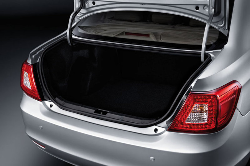 Объем багажника равен 620 литрам