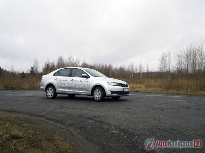 … и смело «заныривает» в повороты. Крены при этом немалые, но и не критичные. К тому же покрышки «Кама» любят заваливаться на бок