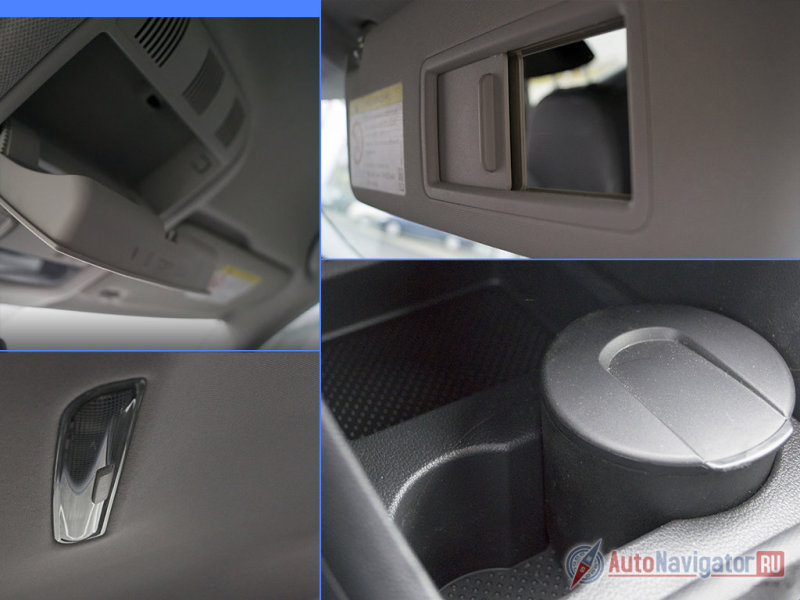 Салон лифтбека полон приятных мелочей, составляющих позитивную картину семейного автомобиля