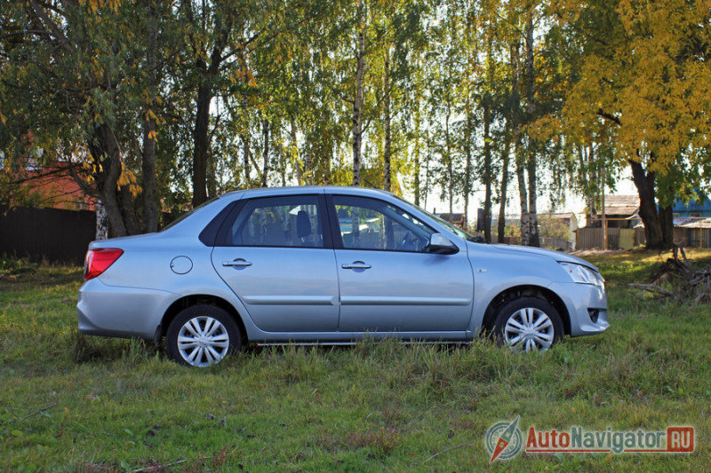 Колесная база, размер передней колеи и ширина задней у «Лады» и «Датсуна» полностью идентичны