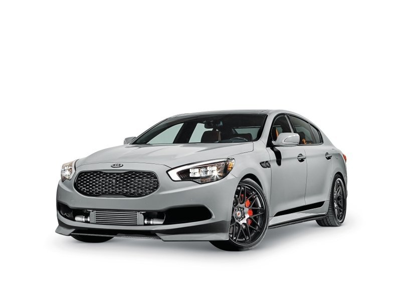 «Злой» седан KIA K900 High-Performance дебютирует в Лас-Вегасе 