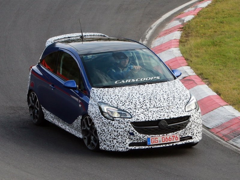 Немцы приступили к тестам Opel Corsa OPC