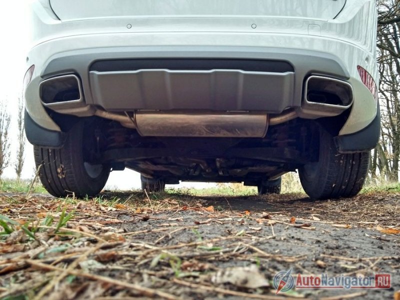 Дорожный просвет внушительный - 230 мм