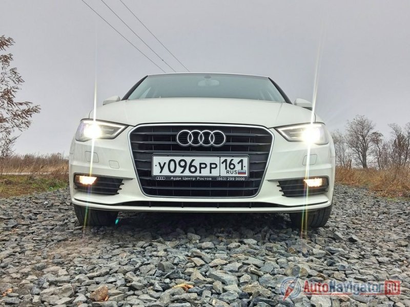 Светотехника Audi A3 Sedan красивая и эффективная