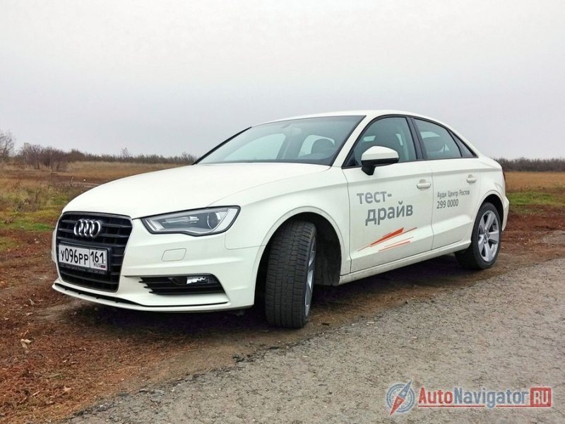 Подвеска A3 Sedan ведет себя на российских дорогах достойно