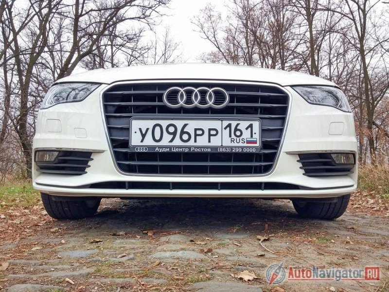 Специально для России дорожный просвет модели A3 Sedan производитель увеличил до 165 мм, у европейских машин он меньше на 35 мм