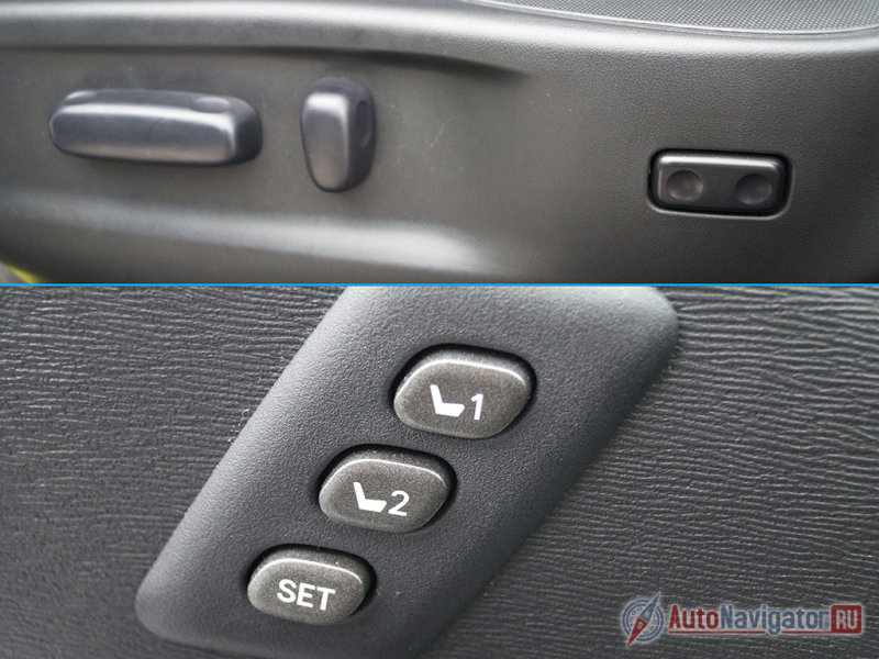 ... зато есть электроприводы  сидения и память их настроек 