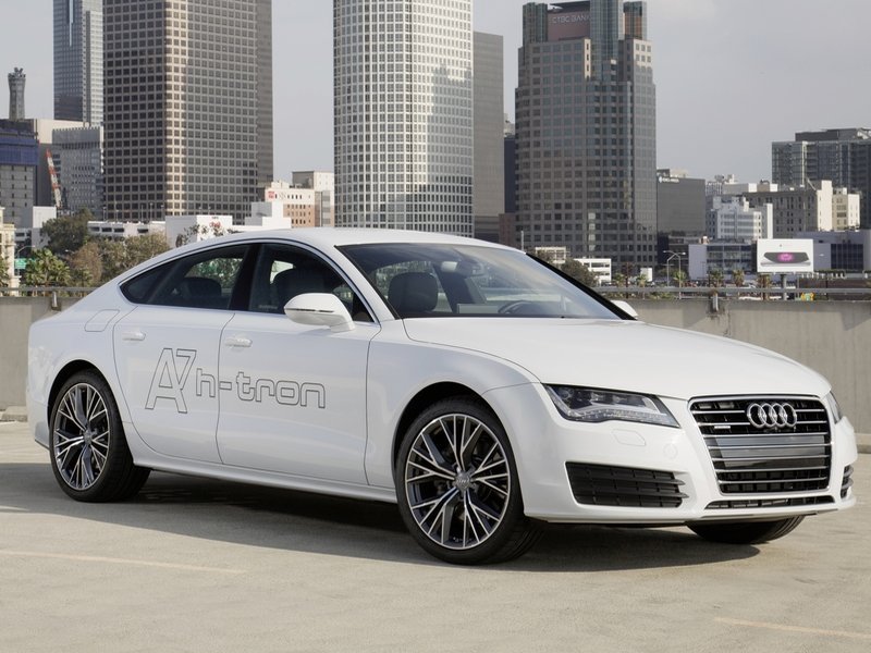 Премьера Audi A7 Sportback h-tron прошла в США