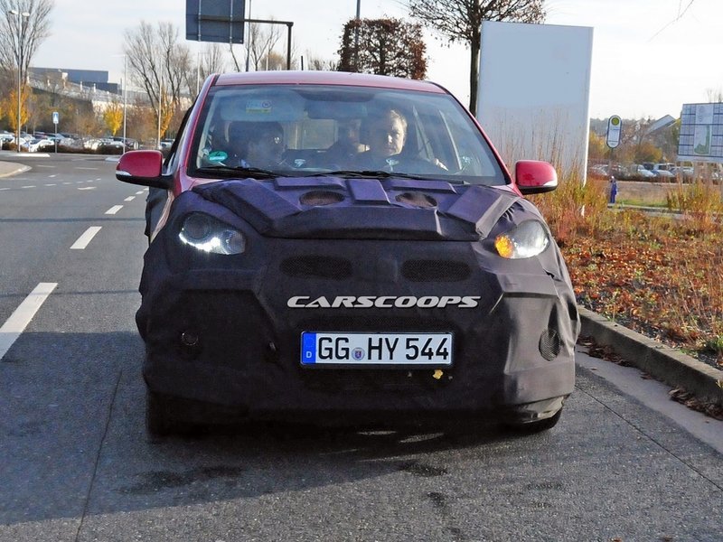 Обновленный хэтч KIA Picanto проходит испытания