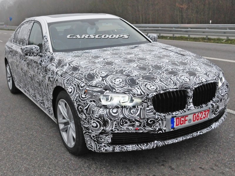Седан BMW 7 Series New замечен на финальных испытаниях