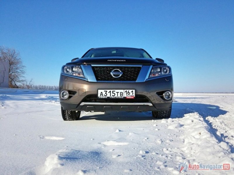 Дорожный просвет у Nissan Pathfinder – 18.1 см