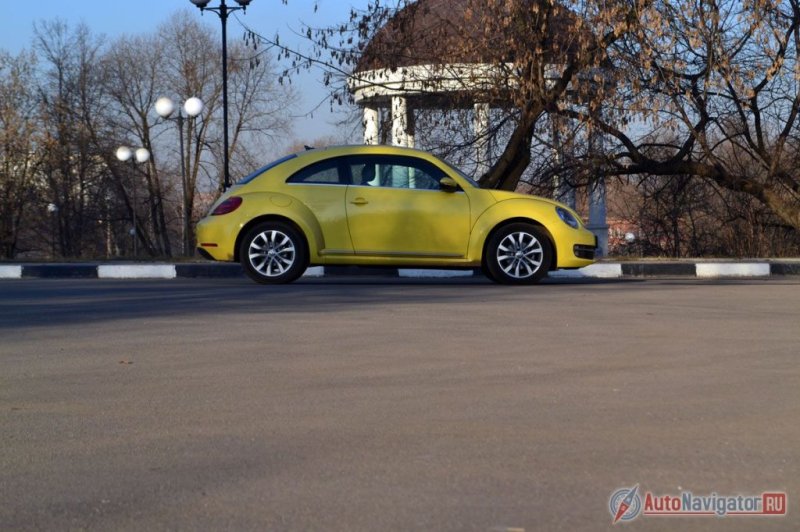 В профиль это практически оригинальный «Жук»