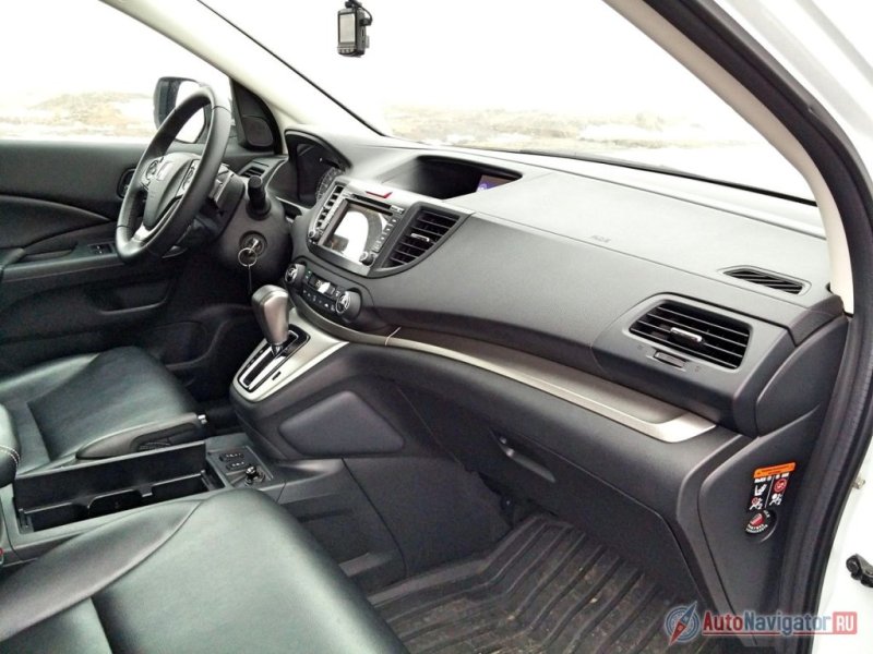Эргономика интерьера CR-V на высоте