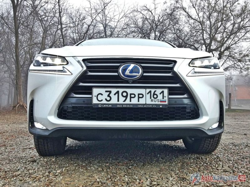 Дорожный просвет Lexus NX – 185 мм. Вполне достаточно для кроссовера, который обитает в городе