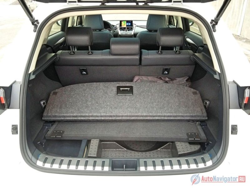 Багажник Lexus NX может похвастаться многоуровневым «подвалом»