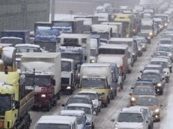 В понедельник в Москве ожидается ухудшении дорожно-транспортной ситуации