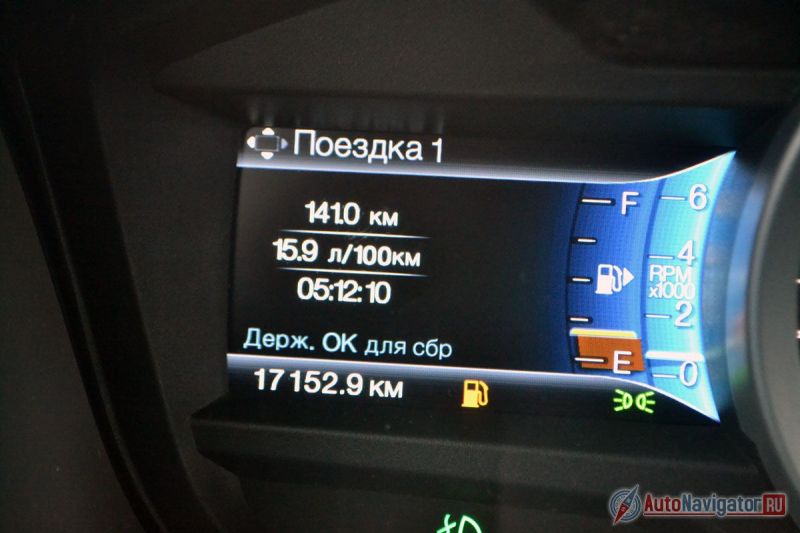 15,9 л. на 100 км не так уж и много для такого великана. А все благодаря EcoBoos