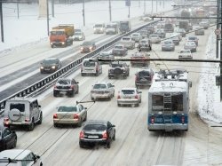 ГИБДД Москвы предупреждает водителей об ухудшении погодных условий