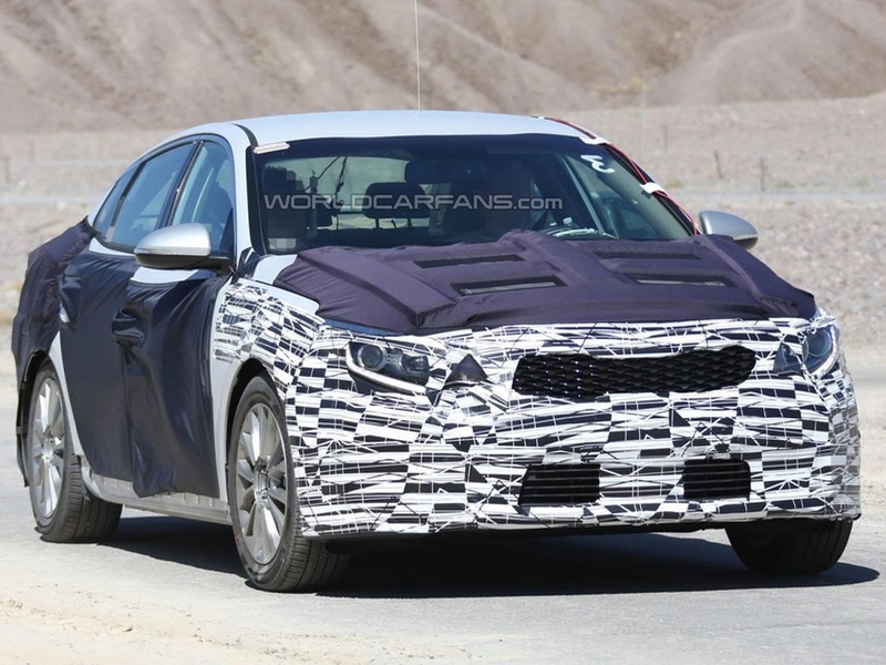 KIA Optima II проходит испытания