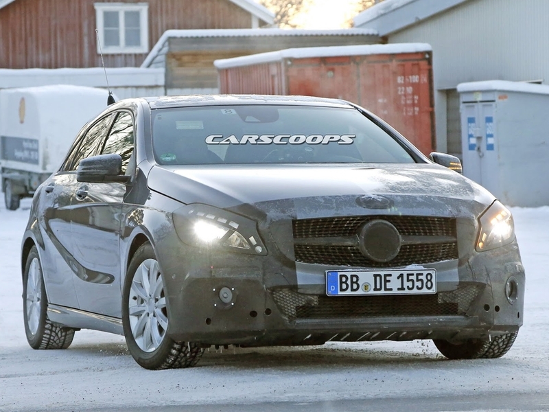 Обновленный Mercedes-Benz A-Class тестируется в Германии
