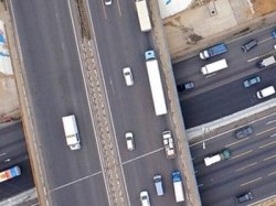 Две новые эстакады на пересечении МКАД и Каширского шоссе готовы на 70%