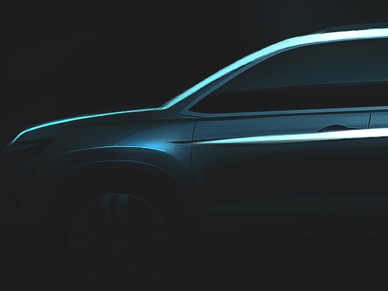 Новая генерация Honda Pilot будет представлена через три недели