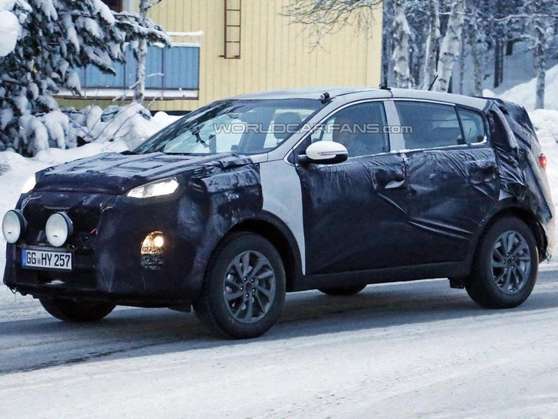 Новая генерация KIA Sportage замечена на испытаниях