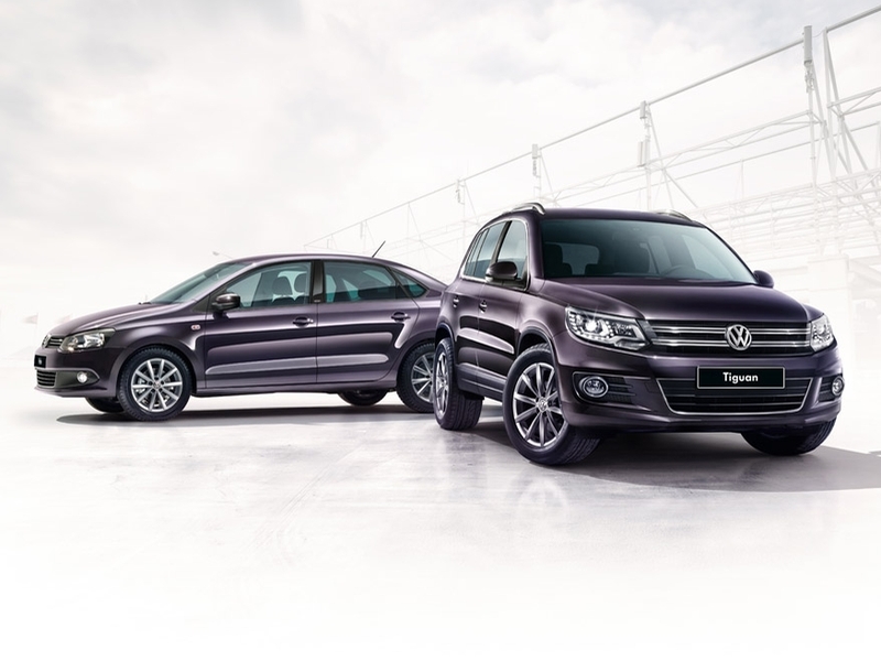 Кроссовер Volkswagen Tiguan и седан Polo получили версию Club