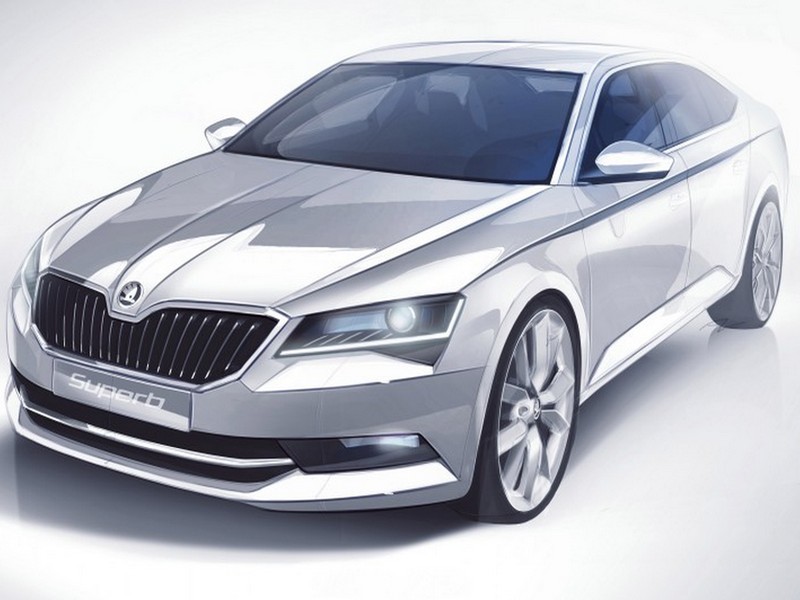 Премьера Skoda Superb New запланирована на 17 февраля