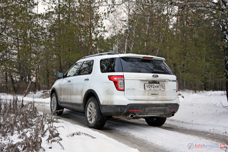 Для российского рынка эту машину с апреля 2013 выпускают по полному циклу на заводе в Елабуге. Но смена страны на автомобиле сказалась едва ли. Несмотря на трансатлантический переезд Explorer остался американцем