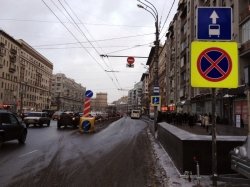 В столице появилась новая выделенная полоса для общественного транспорта