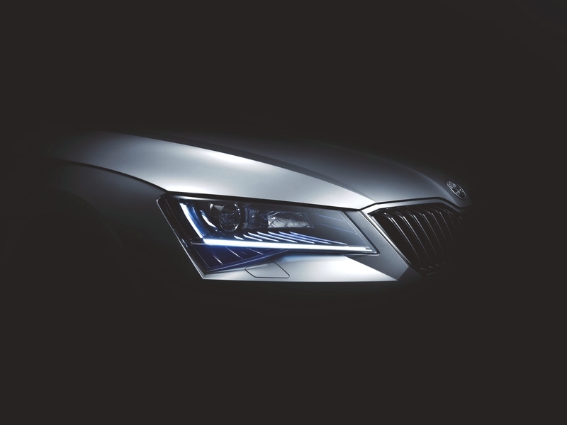 Skoda Superb New — новые тизеры