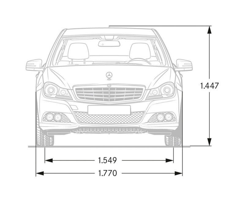 Габаритные размеры