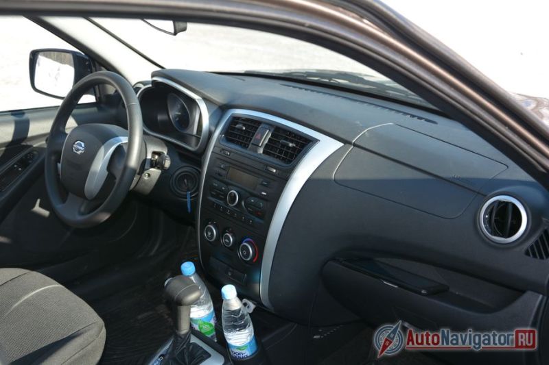 А это интерьер более простой комплектации Trust