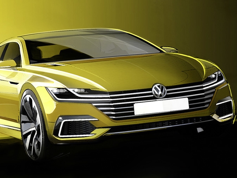 Volkswagen Sport Coupe Concept GTE едет в Швейцарию