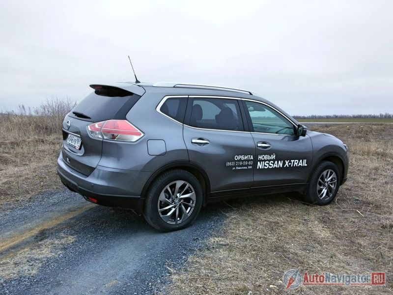 X-Trail III стал больше по сравнению с автомобилем предыдущего поколения