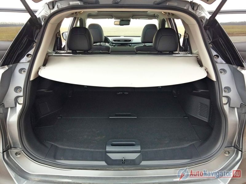 Багажник располагает широкими возможностями трансформации