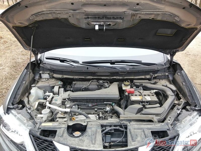 Под капотом тестового кроссовера находится 2.5-литровый бензиновый мотор