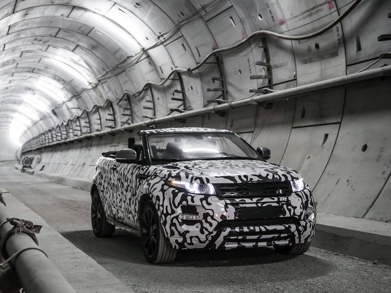 Land Rover Range Rover Evoque Convertible — фотографии от производителя