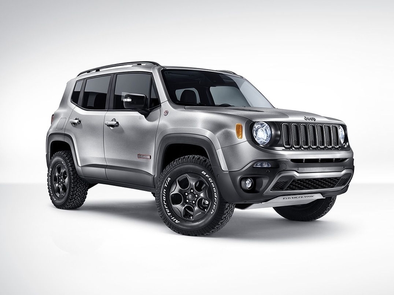 Geneva International Motor Show 2015: Jeep Renegade Hard Steel