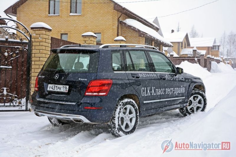 GLK – самый «квадратный» Mercedes-Benz на сегодня, не считая G-класс