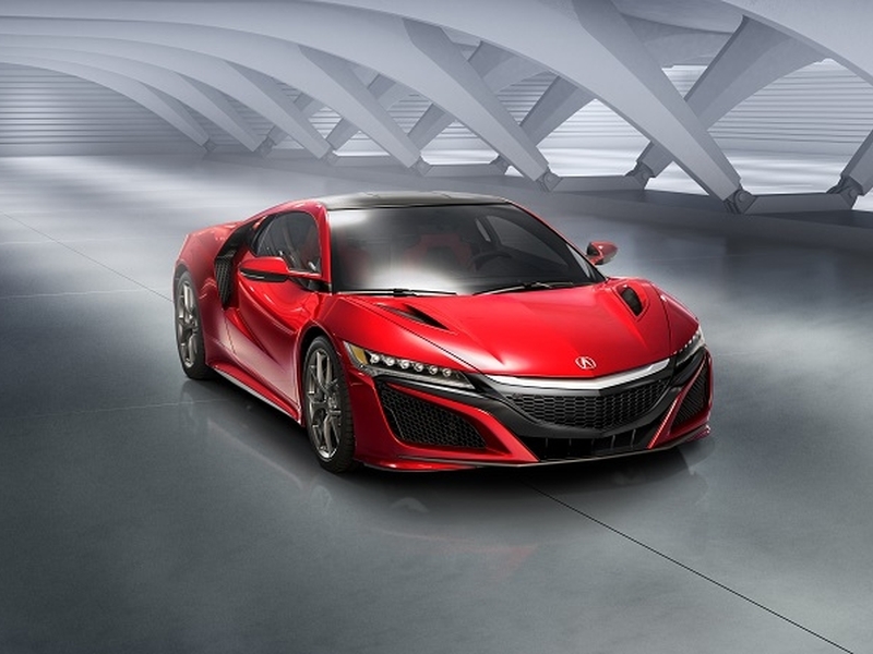 Acura NSX планирует установить рекорд круга на Нюрбургринге