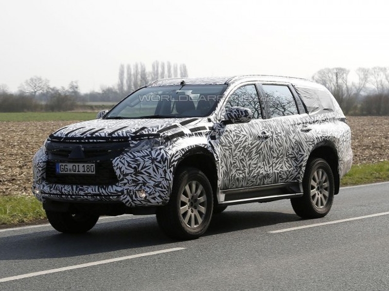 Mitsubishi Pajero New замечен на тестах
