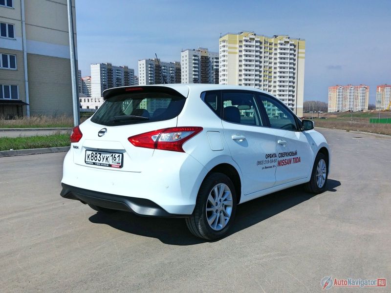 Nissan Tiida II: Всем бурям назло