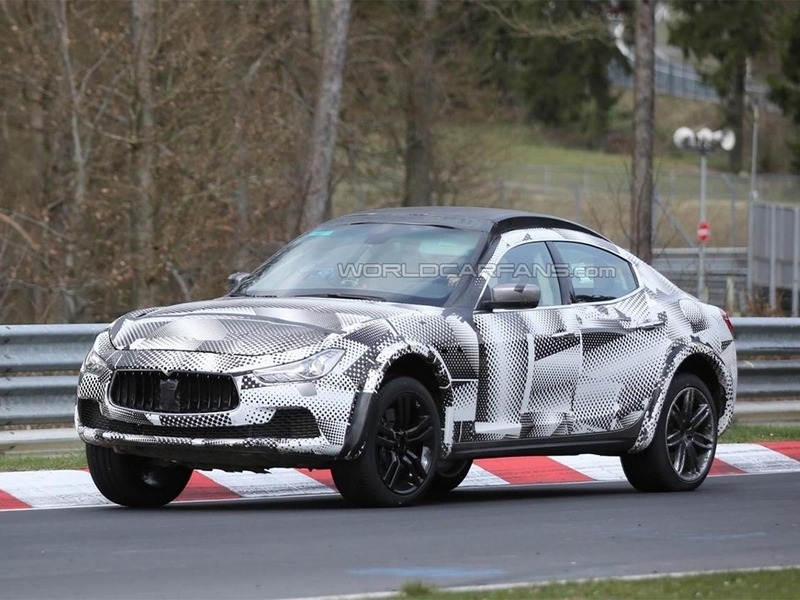 Maserati Levante добрался до Нюрнбургринга