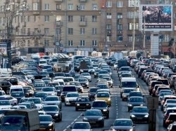 Загруженность дорог в Москве снизились почти на четверть